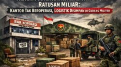 Proyek Rak Koperasi Merah Putih Ratusan Miliar Dipertanyakan: Kantor Perusahaan Tak Beroperasi, Barang Disimpan di Gudang Militer