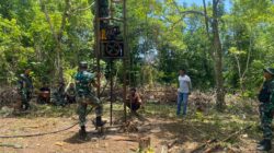 Personel TMMD Lanjutkan Pengeboran Sumur Bor di Desa Maba