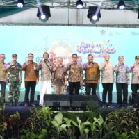 Dandim 0820/Probolinggo Letkol Inf Ribut Yodo Apriyantono Bersama Sejumlah Pihak Menghadiri UMKM Ramadhan Fest 2026