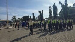 Danramil Paiton Kapten Cke Adi Suwarso, Apel Siaga Kelistrikan Sambut Hari Raya Idhul Fitri