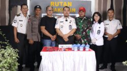 Tingkatkan Pengamanan Jelang Idul Fitri, Rutan Kraksaan Gelar Razia Gabungan TNI-Polri