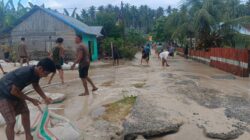 Enam Rumah Warga desa Taima rusak Diterjang Gelombang, Diminta Pemda Banggai Tidak Tidur, Berikan Solusi Terbaik