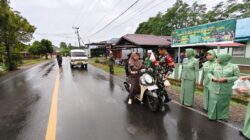 Indahnya Berbagi di Bulan Ramadhan, Koramil Labuan Amas Utara Bagi Takjil
