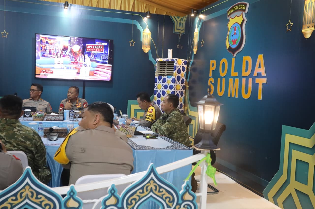 Panglima TNI dan Kapolri Tinjau Pos Terpadu Mudik Lebaran 2026 di Medan Panglima TNI dan Kapolri Tinjau Pos Terpadu Mudik Lebaran 2026 di Medan