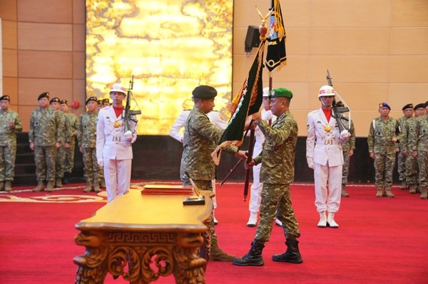 Panglima TNI Pimpin Penyerahan dan Pelantikan Jabatan di Lingkungan TNI