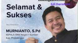 Dilantik Pimpin SMA Negeri 1 Sumber, Murnianto Dapat Sorotan dan Dukungan Media
