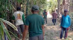 Koramil Wonomerto Turun Tangan, Kerja Bakti Desa Binaan Jadi Bukti Nyata Kemanunggalan TNI dan Rakyat