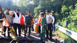 Respons Cepat, Danrem 083/BDJ Brigjen TNI Kohir Tinjau Lokasi Musibah Tanah longsor