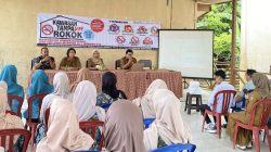 Sinergi TNI dan Dinkes, Warga Rantau Kaminting Diedukasi Bahaya Asap Rokok