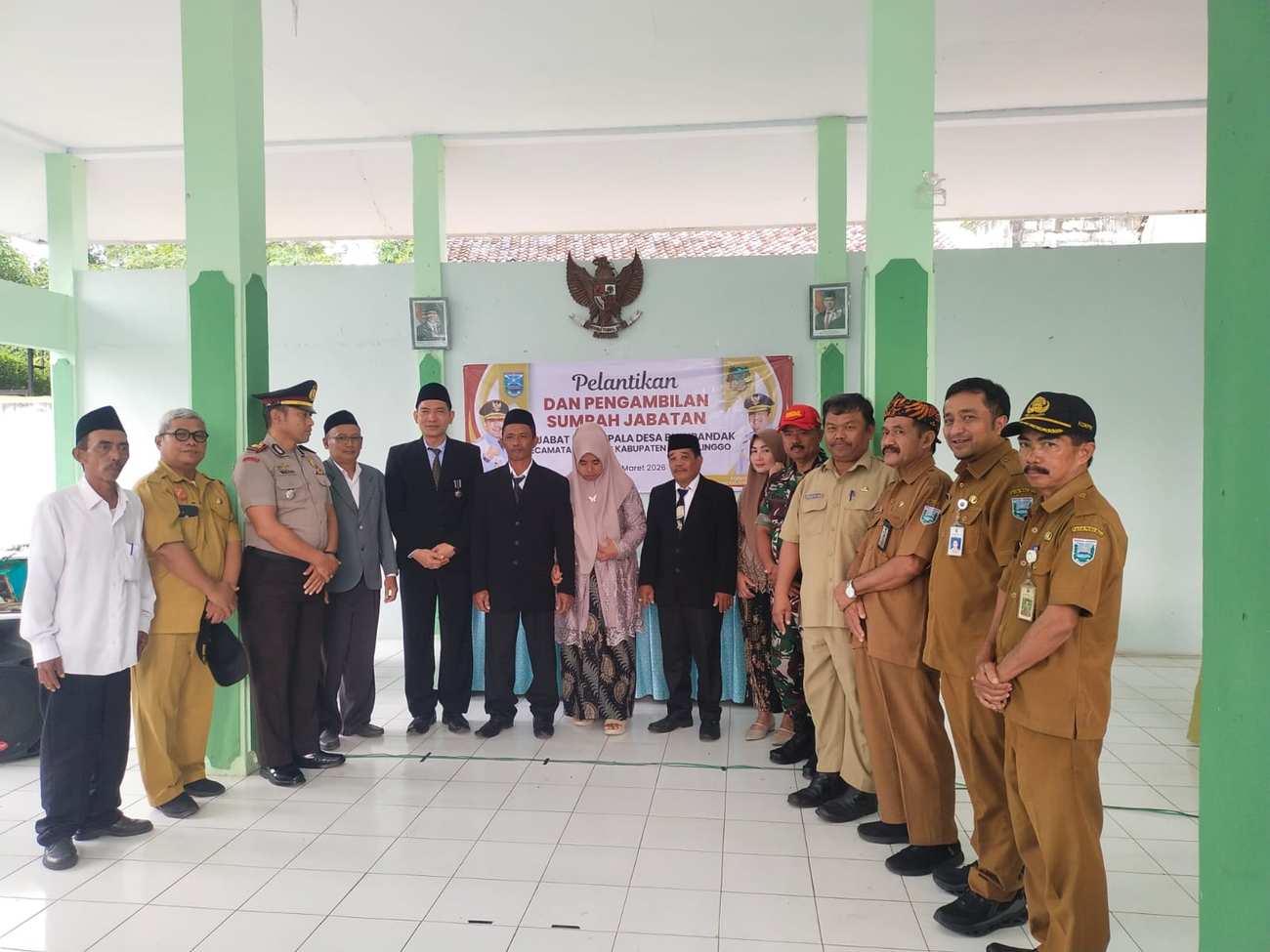 Abdussalam Resmi Jabat Pj Kades Bulupandak, Camat Gading Ingatkan Pentingnya Koordinasi dan Stabilitas Desa
