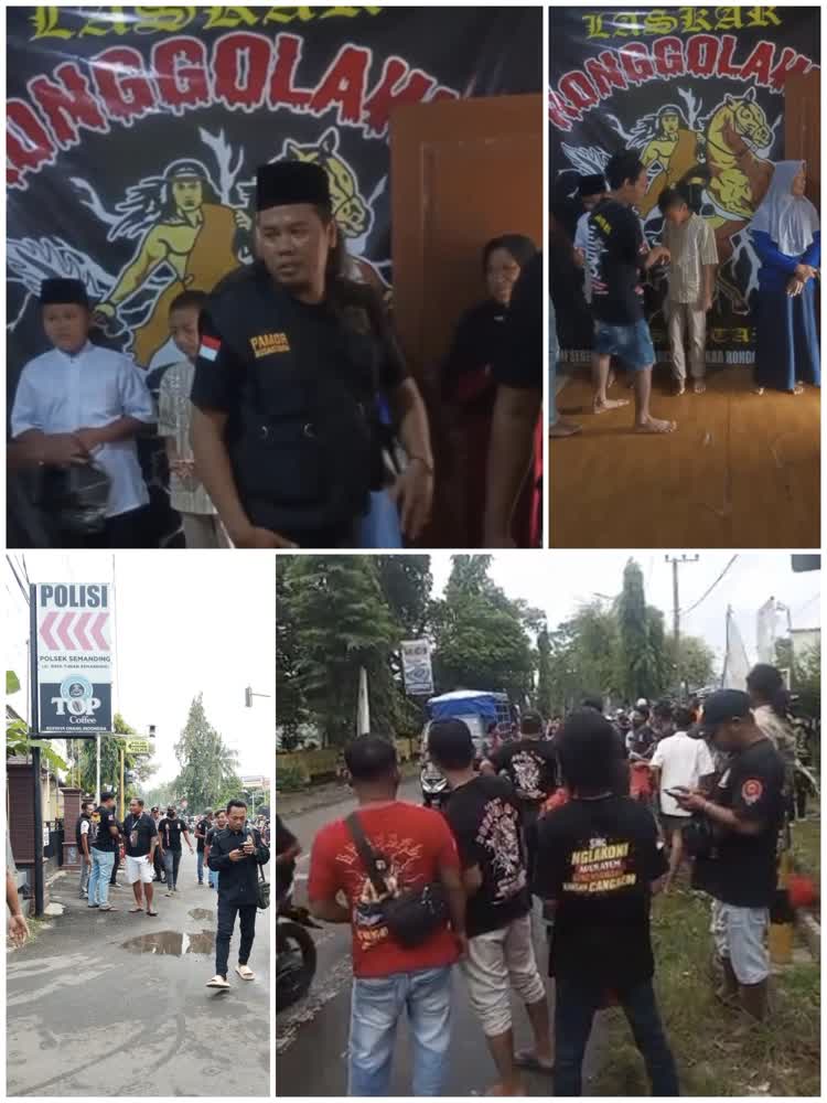 Dipimpin Agus Toni, LRN Semanding Santuni Anak Yatim dan Bagikan Takjil