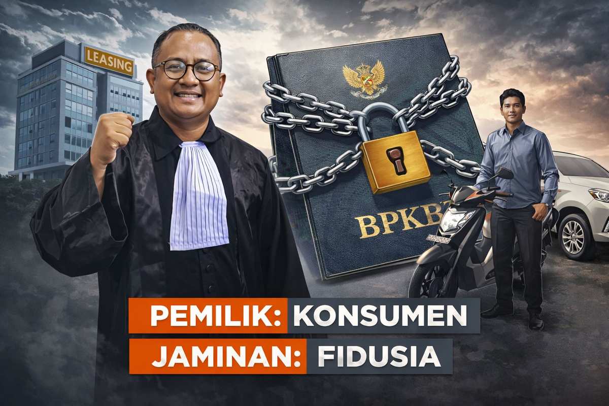“Bukan Milik Leasing!” — Praktisi Hukum Bongkar Fakta Sebenarnya di Balik Penarikan Kendaraan, Publik Diminta Melek Hukum