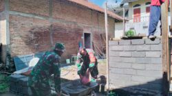 Bangun Sanitasi Babinsa Kerjen Bersama Warga, Wujud Nyata Pencegahan Penyakit