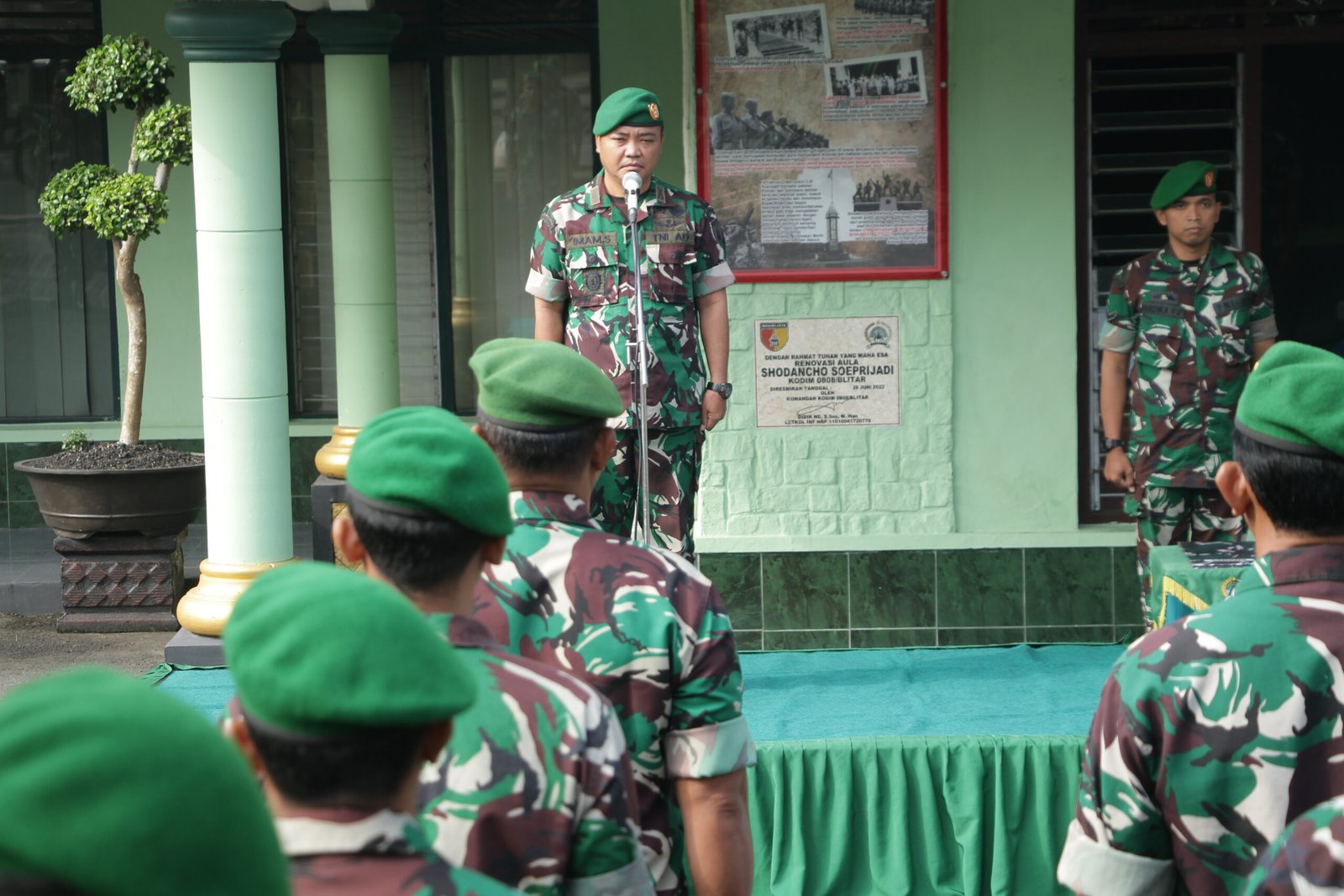 25 Personel Kodim 0808/Blitar Naik Pangkat, Wujud Apresiasi Dan Tuntutan Profesionalisme