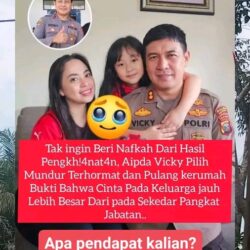 Di Balik Pengunduran Diri Aipda Vicky: Antara Nurani, Cinta, dan Kejujuran
