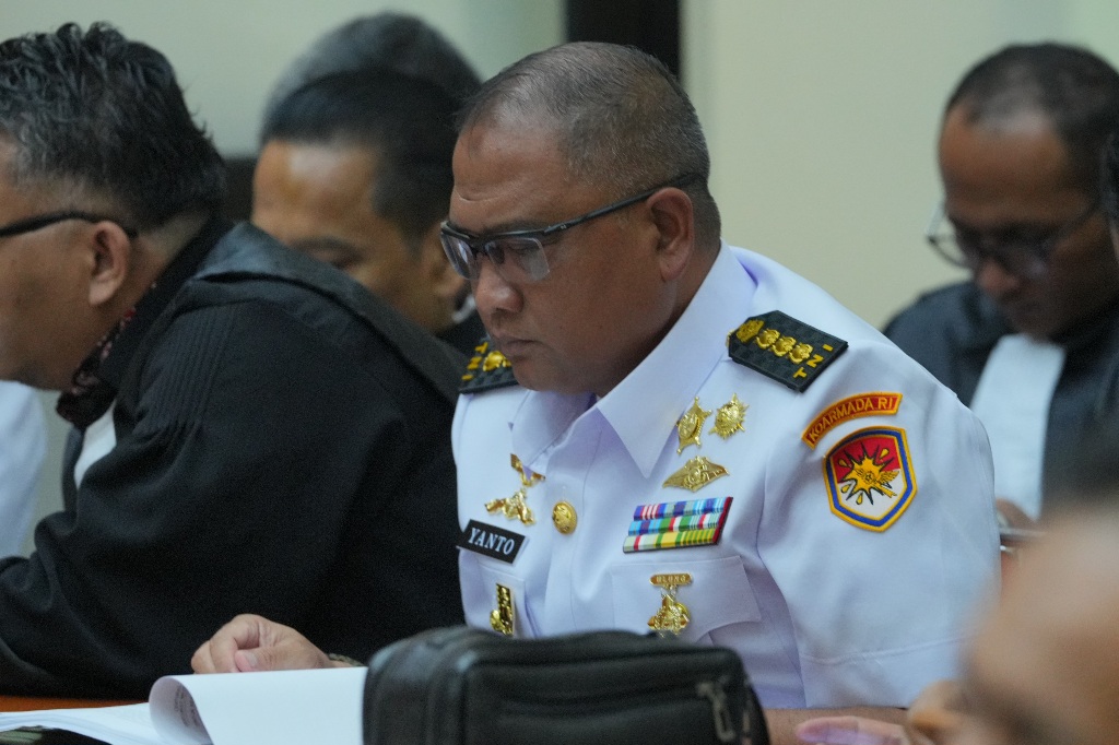 Sidang Perdana Kasus Dugaan Korupsi Satelit Navayo Digelar di Pengadilan Militer Tinggi II Jakarta Sidang Perdana Kasus Dugaan Korupsi Satelit Navayo Digelar di Pengadilan Militer Tinggi II Jakarta