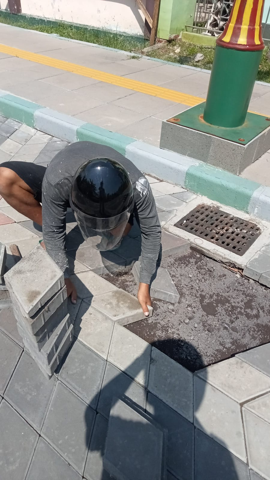 Setelah Jadi Sorotan, Kadis Perkim Pastikan Perbaikan Paving Dilakukan Hari Ini