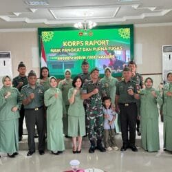 Dandim 1008/Tabalong Pimpin Korpraport Kenaikan Pangkat dan Purna Tugas Anggota