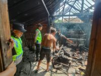 Lupa Matikan Kompor Saat Memasak, Rumah Warga Muraharjo Kunduran Terbakar