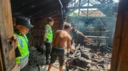 Lupa Matikan Kompor Saat Memasak, Rumah Warga Muraharjo Kunduran Terbakar