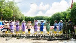 Ketua Umum Dharma Pertiwi Pimpin Kegiatan Bakti Sosial di Bekasi