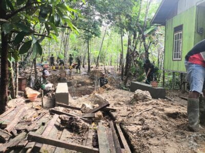 Jembatan Garuda Mulai Tampakkan Wujud, Harapan Baru Warga Desa Mangkusip