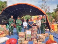 Pengawalan Maksimal, TNI-Polri Pastikan Bantuan Tiba di Pengungsian Sibenpopo