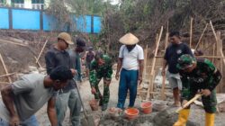 Pembangunan Jembatan Garuda Terus Digenjot, Wujud Nyata Kebersamaan TNI dan Rakyat