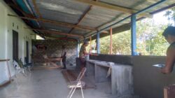 Renovasi Gereja  Persekutuan Kristen Alkitab Indonesia (GPKAI) Dapat Sentuhan TMMD, Jemaat ERROI Ucap Syukur