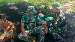 Tim Kesehatan Polkes 05-09-17 Probolinggo Dukung Sukses TMMD ke-128 Melalui Pelayanan Kesehatan