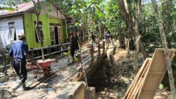 Jembatan Perintis Garuda Masuk Tahap Pengecoran, Dandim Apresiasi Gotong Royong