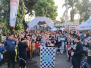 Koramil Wonoasih Mengawal Dan Mengamankan Kegiatan Festival UMKM Dan Mlaku Bareng Wali Kota