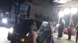 Drama Rumah Tangga di Jalan Raya Kraksaan: Istri Hampir Tertabrak Saat Cegat Mobil Suami