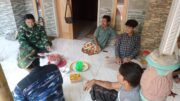 Komsos TMMD ke-128 Kodim Probolinggo Perkuat Kedekatan TNI dan Warga di Dusun Klagin, Brabe