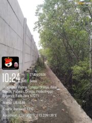 Tambak Diduga Serobot Sempadan Pantai di Pabean Probolinggo, Dua LSM Siapkan Laporan Resmi