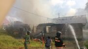 Kebakaran di Banua Jingah, Dua Rumah Terbakar 100 Persen
