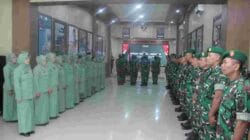 Pimpin Sertijab Danramil dan Perwira Staf, Dandim 0808/Blitar Tekankan Optimalisasi Kinerja Satuan