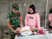 Sinergi Babinsa Dan Nakes Kelurahan Turi Kejar Target Posyandu Stunting Di Kota Blitar