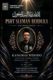 Selamat Jalan Kang Mas Widodo, Pengayom PSHT Sleman yang Tinggalkan Jejak Keteladanan