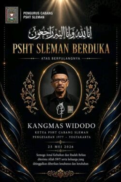 Selamat Jalan Kang Mas Widodo, Pengayom PSHT Sleman yang Tinggalkan Jejak Keteladanan