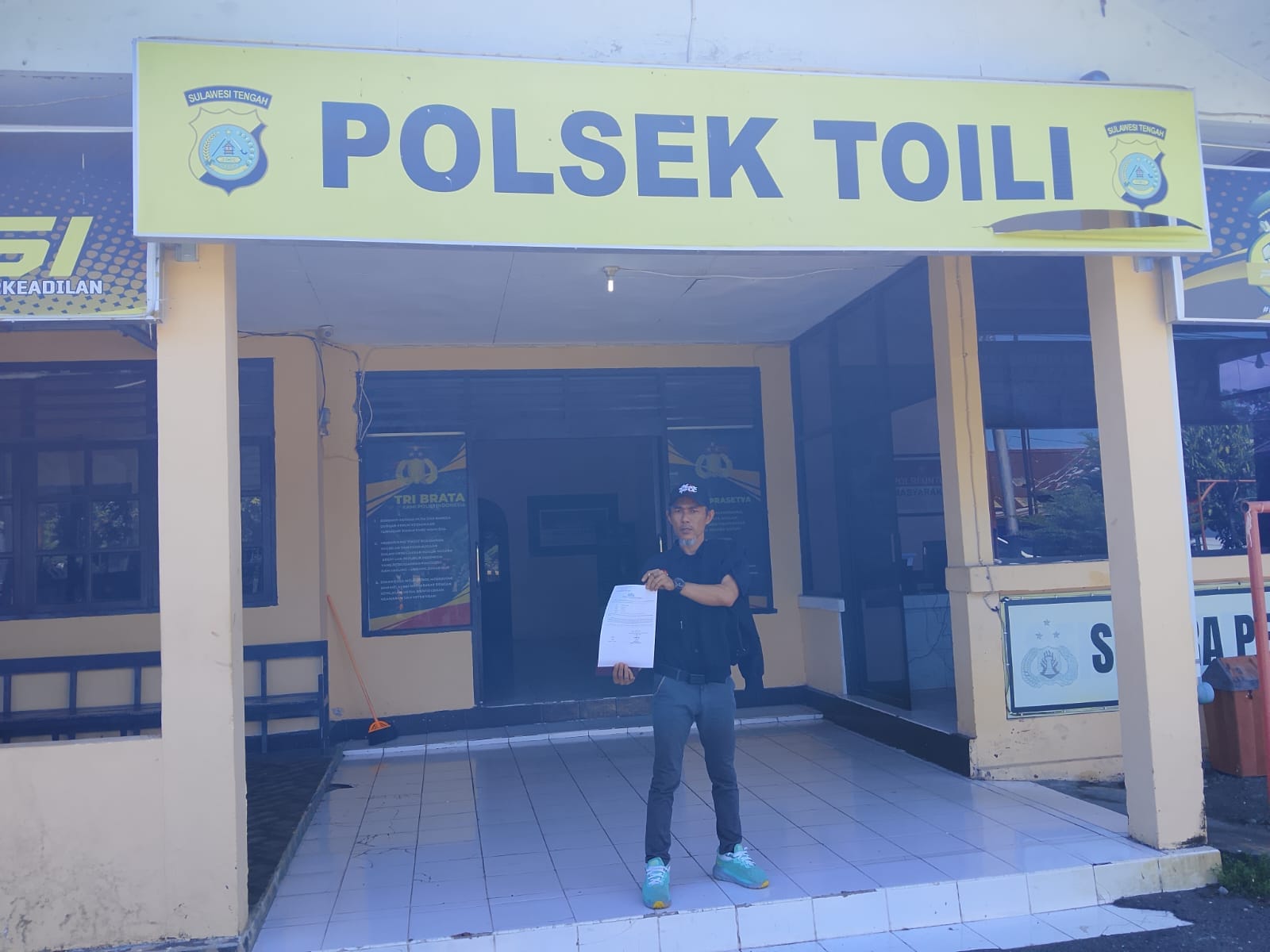 Dugaan Pengancaman Sajam Teror Warga Dongin, Polsek Toili Terima Laporan Resmi ​