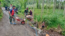 Progres TMMD Ke-128 Capai Tahap Akhir, Pembangunan TPT Tinggal 2 Titik