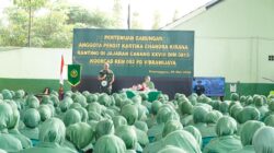 Perkuat Soliditas Dalam Mendukung Tugas Suami Sebagai Prajurit, Persit Kodim Bojonegoro Gelar Pertemuan Gabungan