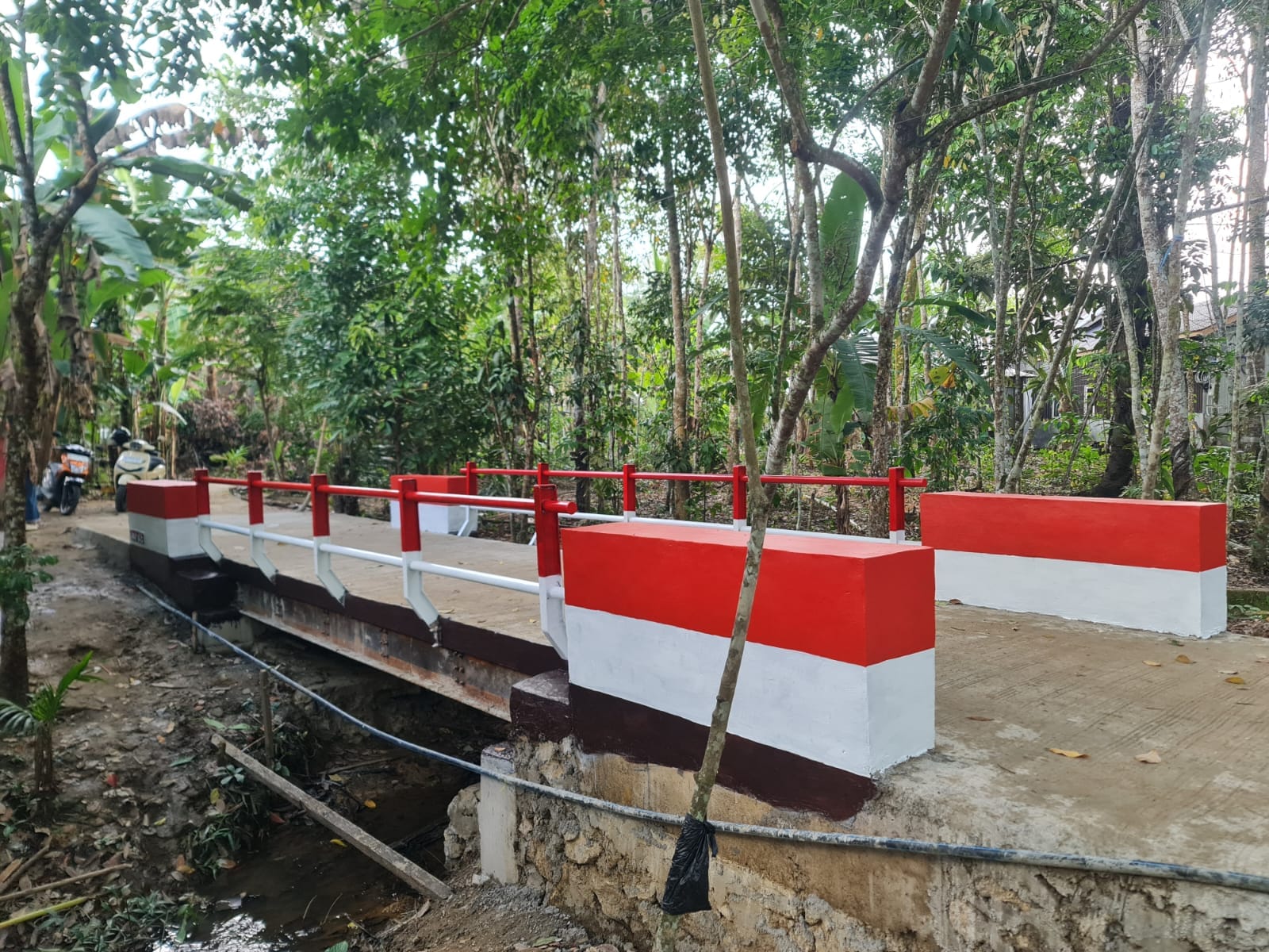 Pembangunan Jembatan Garuda Tuntas Tepat Waktu, Warga Sambut Gembira