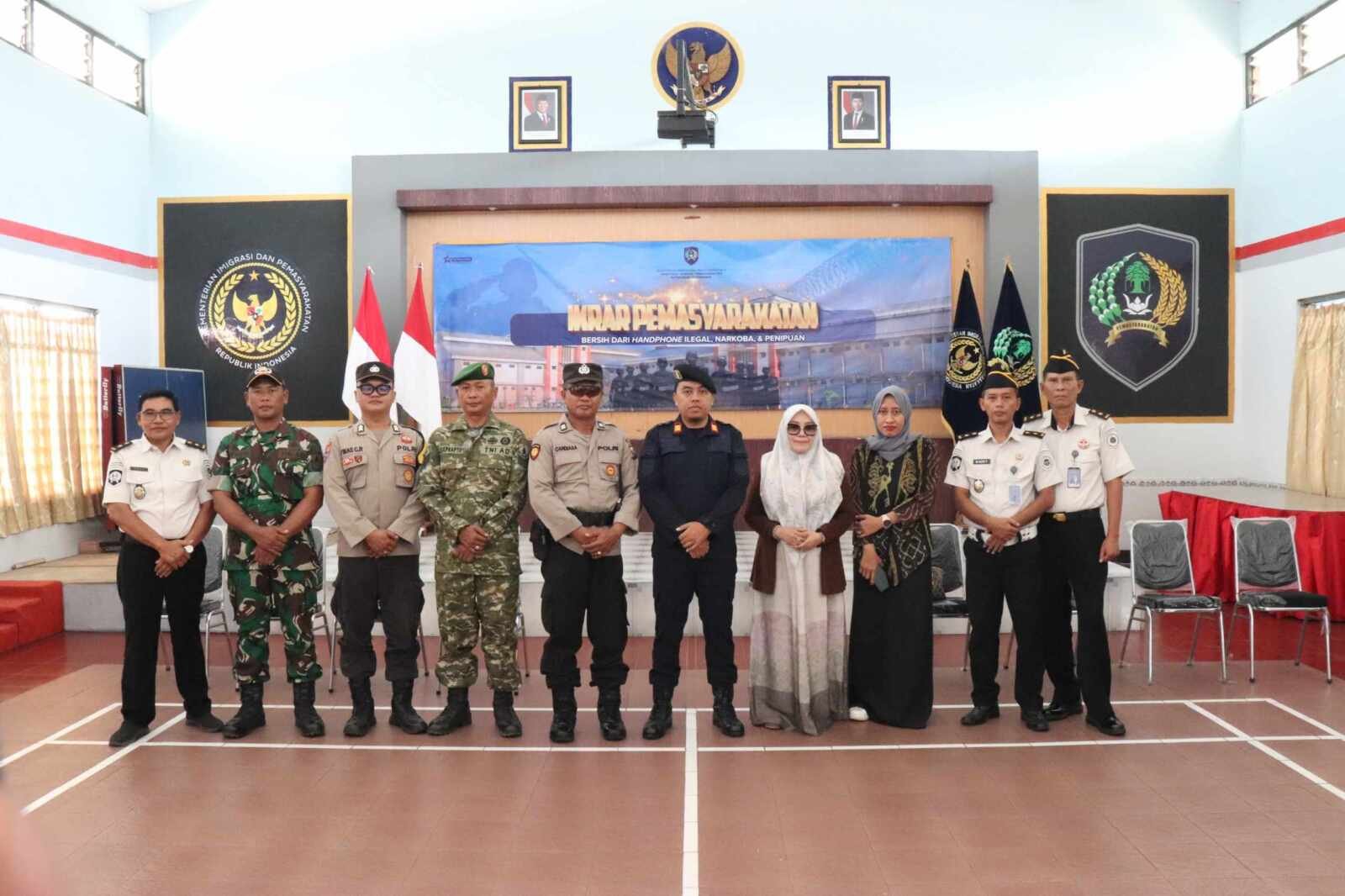 Rutan Kraksaan Teguhkan Komitmen Bersih HP dan Narkoba Lewat Ikrar Pemasyarakatan