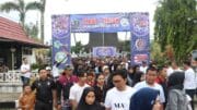 Pasiops Kodim 1008/Tabalong Hadiri Jalan Santai May Day FKSPM Site Adaro