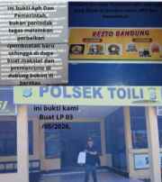 Diduga Maksiat Menjamur Preman Berkuasa, Nyawa Warga Terancam Diminta Kapolda Sulteng Copot APH Yang Terlibat, Tunjukan Integritas Polri.