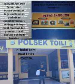 Diduga Laporan Ancaman Preman Cafe Diabaikan, Polsek Toili Disorot Tidak Punya Nyali: Warga Minta Kapolda Sulteng Turun Tangan