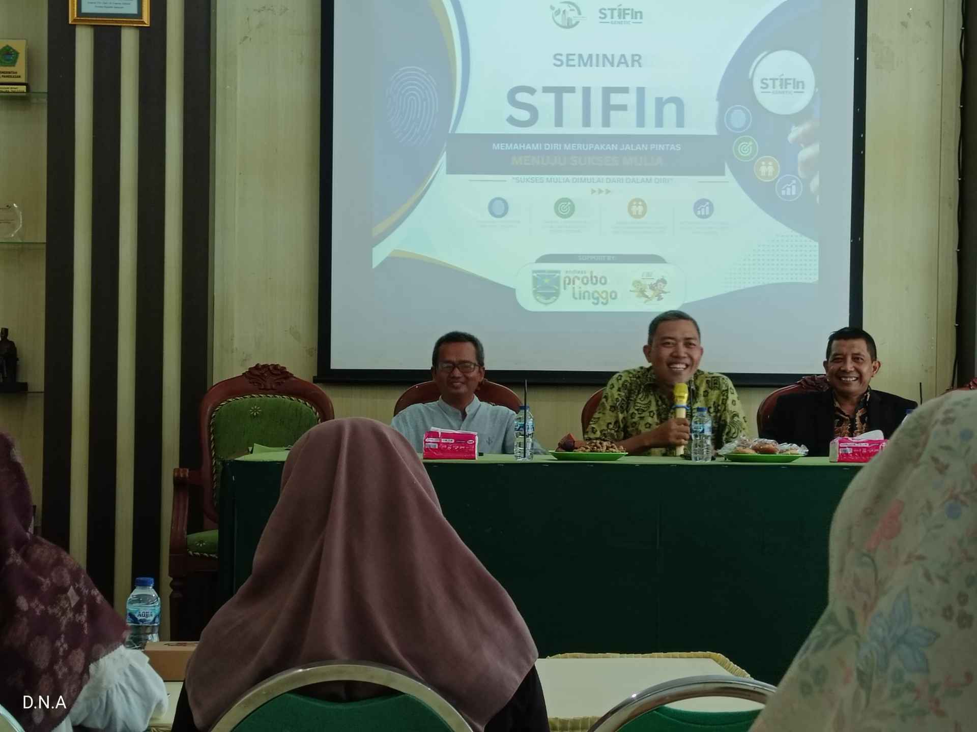 Dispersip Kabupaten Probolinggo Gelar Seminar STIFIn Bahas Potensi Genetik Diri