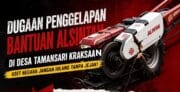 ‎Bantuan Alsintan di Tamansari Lenyap Tak Berbekas, Aktivis: Ada yang Tidak Beres